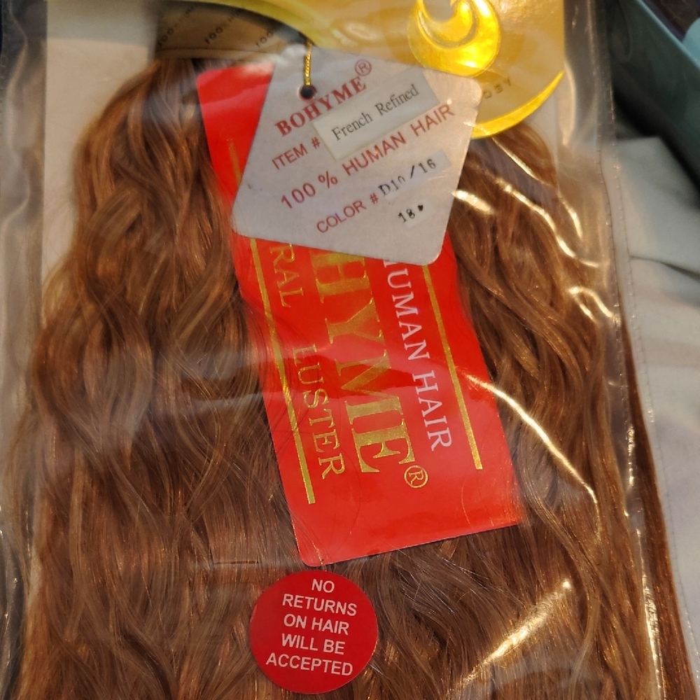 bohme French Refined Human Hair Extensions - Warm Brown